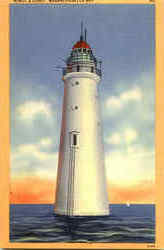 Minot's Light Scenic, MA Postcard Postcard