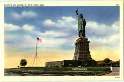 Statue Of Liberty Postcard