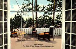 The Terrace The Little White House Warm Springs, GA Postcard Postcard