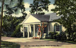 The Little White House Postcard