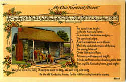 My Old Kentucky Home Postcard