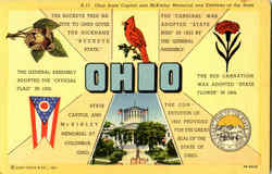 Ohio Scenic, OH Postcard Postcard