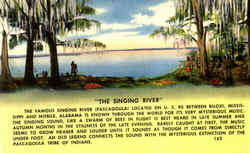 The Singing River Poems & Poets Postcard Postcard