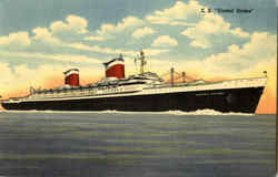 SS United States Postcard