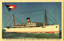 S. S. Jamaica Boats, Ships Postcard Postcard