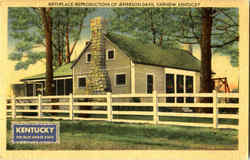 Birthplace Of Jefferson Davis Fairview, KY Postcard Postcard