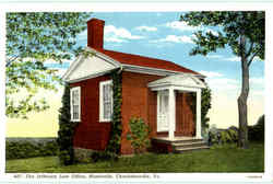 The Jefferson Law Office, Monticello Charlottesville, VA Postcard Postcard