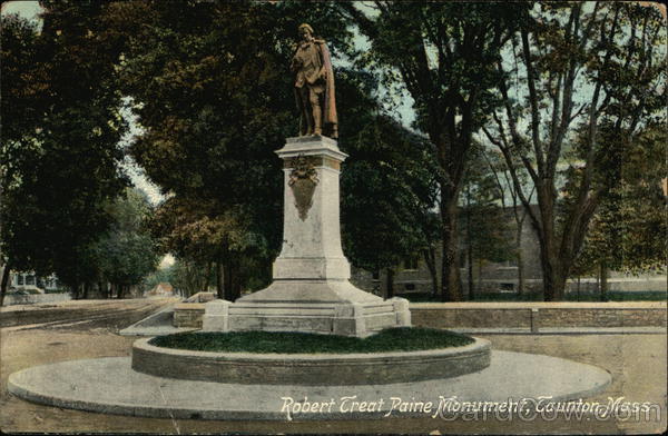 Robert Treat Paine Monument Taunton Massachusetts
