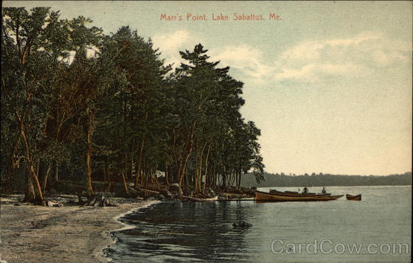 Marr's Point, Lake Sabattus Maine