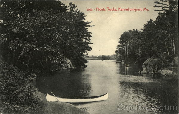 Picnic Rocks Kennebunkport Maine