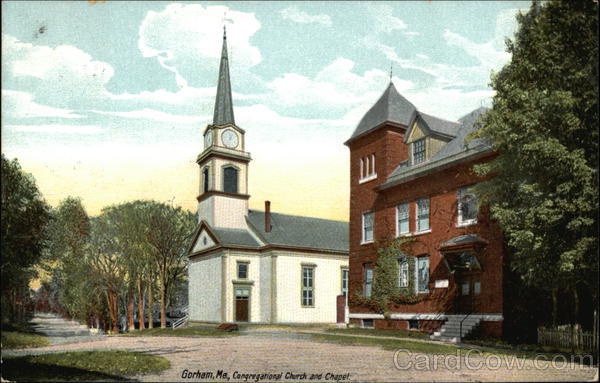 Congregational Church and Chapel Gorham Maine