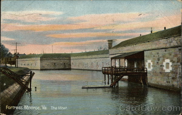 The Moat Fort Monroe Virginia