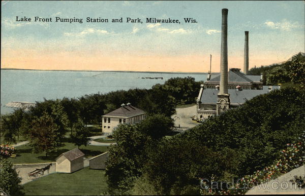 Lake Front Pumping Station and Park Milwaukee Wisconsin