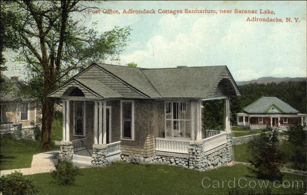 Post Office, Adirondack Cottages Sanitarium Saranac Lake New York