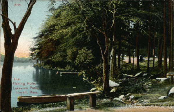The Fishing Hole, Lakeview Park Lowell Massachusetts