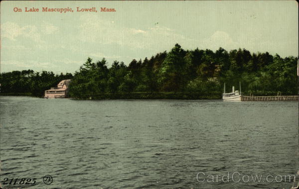 On Lake Mascuppic Lowell Massachusetts