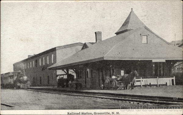 Railroad Station Greenville New Hampshire