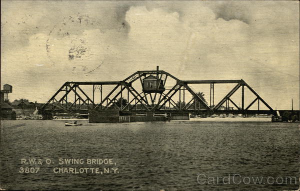 R.W. & O. Swing Bridge Charlotte New York