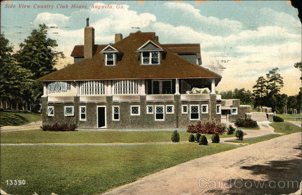 Side View Country Club House Augusta Georgia