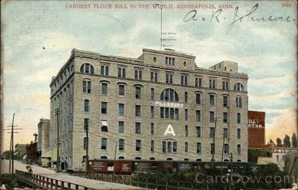 Largest Flour Mill in the World Minneapolis Minnesota