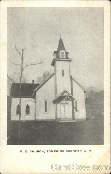 M.E. Church Tompkins Corners New York