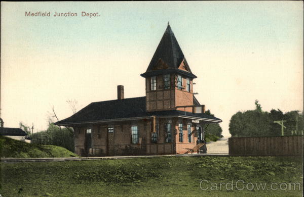 Medfield Junction Depot Massachusetts