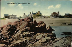 Googins Rocks Old Orchard Beach, ME Postcard Postcard Postcard