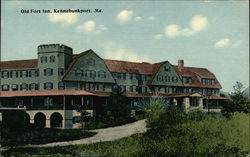 Old Fort Inn Kennebunkport, ME Postcard Postcard Postcard