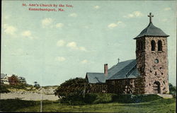 St. Ann's Church by the Sea Kennebunkport, ME Postcard Postcard Postcard