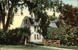 House in Spring Postcard