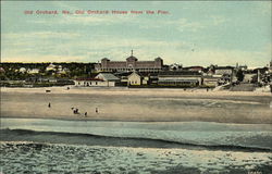 Old Orchard House from the Pier Old Orchard Beach, ME Postcard Postcard Postcard