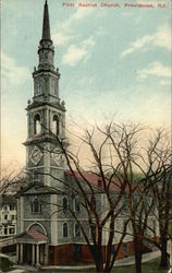 First Baptist Church Providence, RI Postcard Postcard Postcard