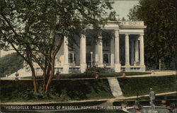 "Veruselle," Residence of Russell Hopkins Irvington, NY Postcard Postcard Postcard