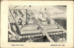 Indiana State Prison Postcard