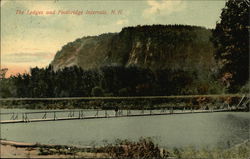 The Ledges and Footbridge Intervale, NH Postcard Postcard Postcard