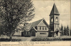 First Church of Christ North Conway, NH Postcard Postcard Postcard