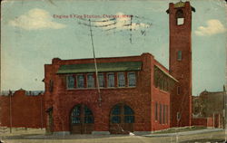 Egine 5 Fire Station Chelsea, MA Postcard Postcard Postcard