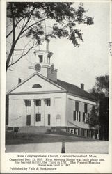 First Congregational Church Postcard