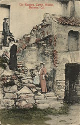 The Escalero, Carmel Mission Postcard