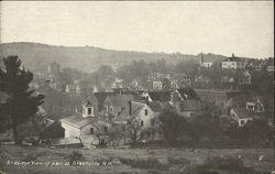 Birds-Eye View of Part of Greenville New Hampshire Postcard Postcard Postcard