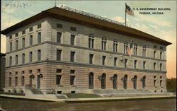 U. S. Government Building Phoenix, AZ Postcard Postcard Postcard