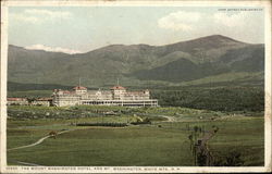 The Mount Washington Hotel and Mt. Washington Bretton Woods, NH Postcard Postcard Postcard