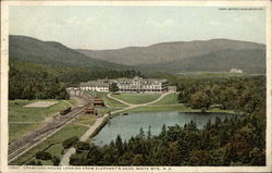 Crawford House Looking from Elephant's Head White Mts. New Hampshire Postcard Postcard Postcard