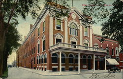 Elk's Temple Postcard