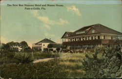 The New Bon Homme Hotel and Mason House Postcard