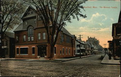 Masonic Temple Westfield, MA Postcard Postcard Postcard