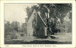 Peak House Medfield, MA Postcard Postcard Postcard