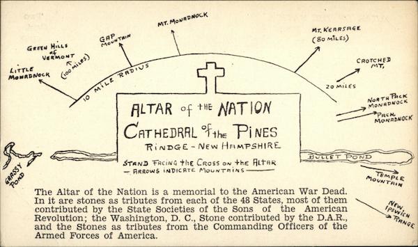 Cathedral of the Pines - Altar of the Nation Rindge New Hampshire