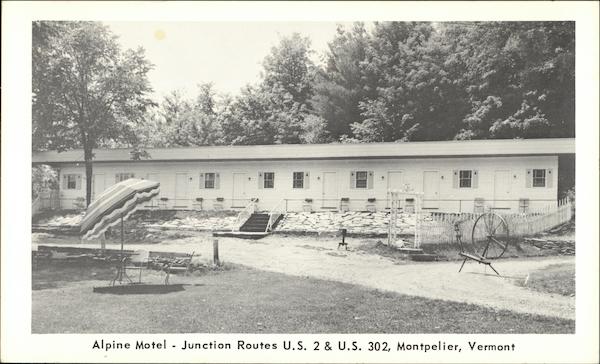 Alpine Motel Montpelier Vermont