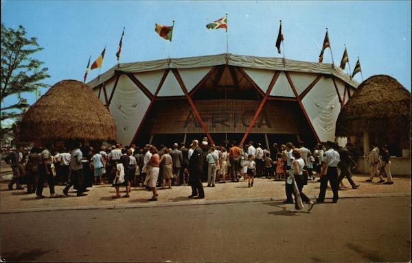 Africa Pavilion / New York Worlds Fair 1964-1965 1964 NY Worlds Fair